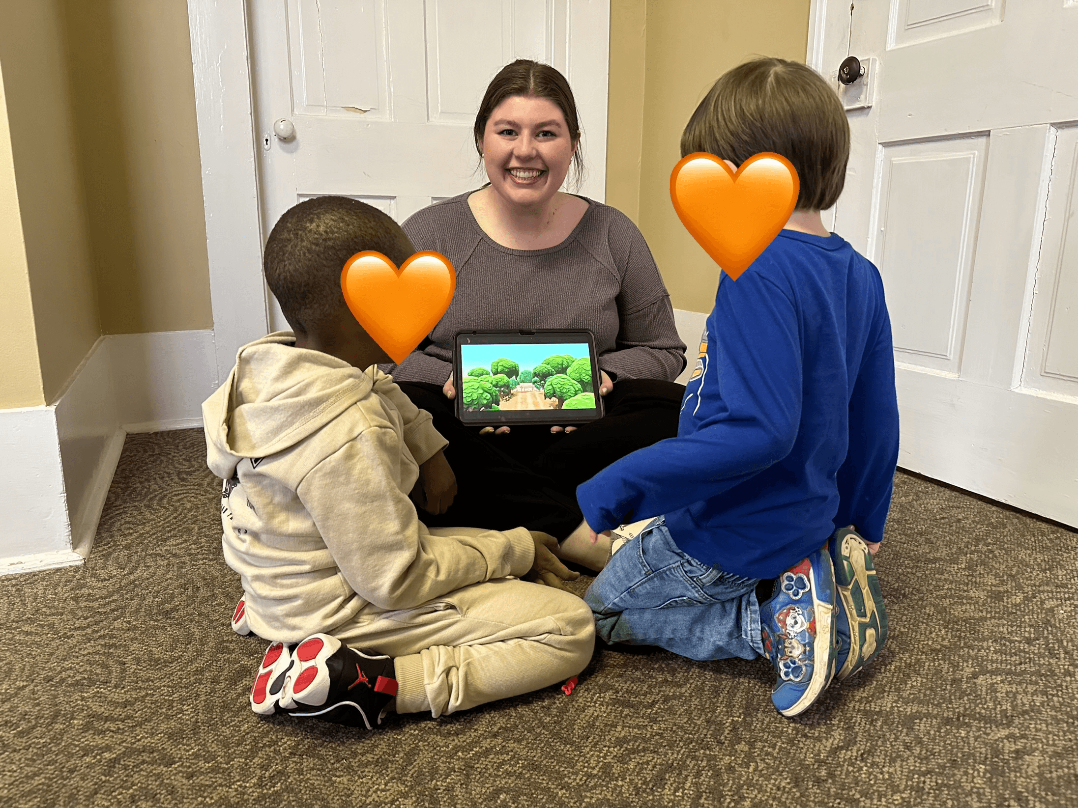 A therapy session at Providence Pediatric Therapy